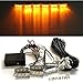 Auto 12V 6 Bernstein Fhrte Grilllichter Bar Stroboskope Blinkende Warn