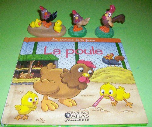 couverture de : La Poule, le coq et les poussins