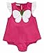 First Impressions Baby Girls Pink Butterfly Sunsuit Romper - 18M