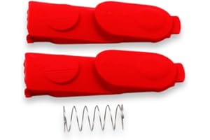 SPACETIMEVALLEY Tasto per Dyson 2pz pulsante di rilascio Clip per Spazzola Testa pulitrice Tubo Dyson V7 V8 V10 V11 V15 Interruttore Compatibile incastro con molla triggher 2pz Tasti