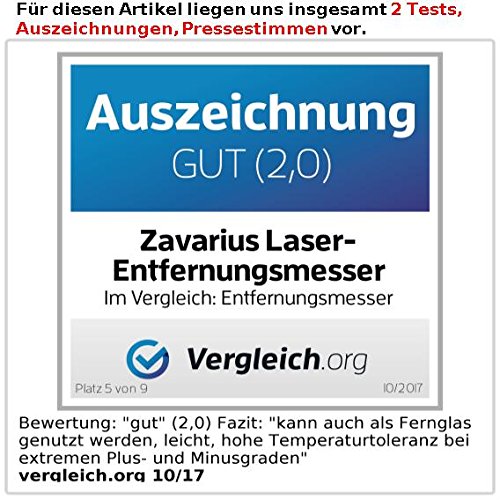 Zavarius Laser-Entfernungs- und Geschwindigkeitsmesser, 6×21 - 4