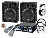 2 Kanal Class-D Endstufe mit Bluetooth Schnittstelle, USB/SD Slots für MP3 Wiedergabe, LCD Display, Leistung: 2 x 18 Watt RMS (2 x 45 Watt Peak) bei 8 Ohm, 2-Band-Equalizer Bässe und Höhen stufenlos regelbar