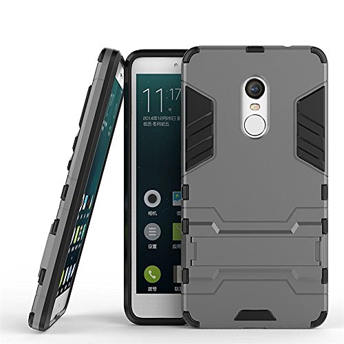 Funda para Xiaomi Redmi Note 4 Redmi Note 4X 5 5 Pulgadas 2 en 1 H brida Rugged Armor Case Choque Absorci n Protecci n Dual Layer Bumper Carcasa con pata de Cabra Gris reviews Funda para Xiaomi Redmi Note 4 Redmi Note 4X 5 5 Pulgadas 2 en 1 H brida Rugged Armor Case Choque Absorci n Protecci n Dual Layer Bumper Carcasa con pata de Cabra Gris