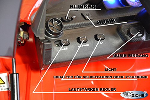 Kinderfahrzeug 12V Kinder Elektro Auto La Ferrari 2,4 GHZ RC Steuerung