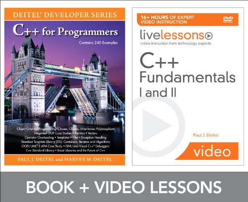 Télécharger C++ Fundamentals I and II LiveLesson Bundle livre En ligne