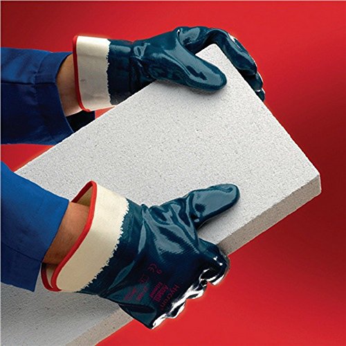 Handschuhe EN388 Kt.II Hycron 27-805 Gr.11 Baumwoll-Jersey mit Nitril blau 12 Paar