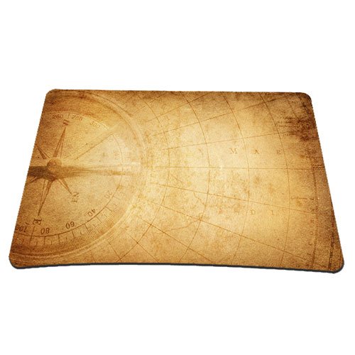 PEDEA Design Schutzhülle Notebook Tasche bis 17,3 Zoll (43,9cm) mit Design Mauspad, Compass - 3