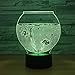 Produktbild 3D Lampe Nachtlicht Stimmungslicht Aquarium 7 Farben Niedliche Cartoon-Form Touch Switch Acryl Flat & Abs Base Deko Besten Für Kinder Spielzeug Geschenk Haus Dekoration