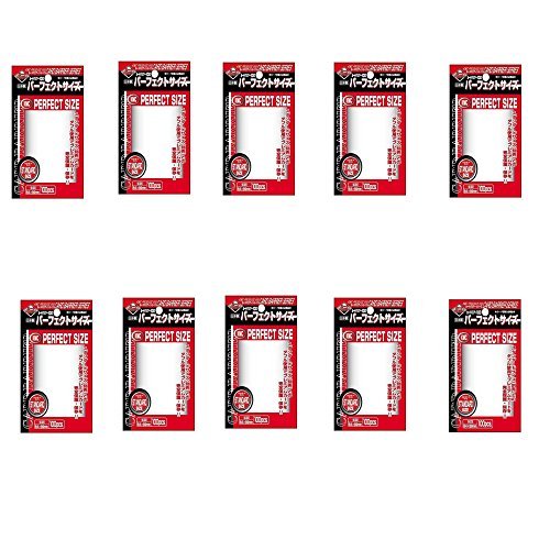 KMC 100 Karte Barriere Perfekte Größe (10 Packungen/Gesamt 1000)