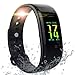 Produktbild Smart Aktivitätstracker Fitness Tracker, Bluetooth Armbanduhr Herzfrequenzüberwachung, wasserdichter Schrittzähler für Jungen und Mädchen Überwachung des Schlafens, Armband, Sportarmband Android/iOS