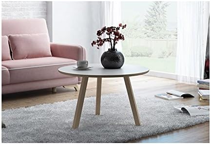 Oslo Circular Coffee Table White
