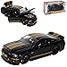 Produktbild Ford Mustang V 1. Generation Shelby GT-500KR Schwarz mit Goldenen Streifen 2004-2009 1/24 Jada Modell Auto mit individiuellem Wunschkennzeichen