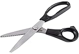 WHATWEARSWHATWEARS Fabric Decorative Edge Pinking Shears Scissors Large Scallop Cut 3 5 7mm