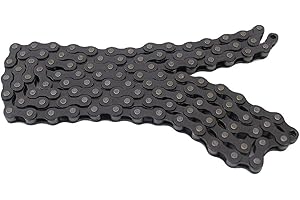 VENTURA Unbekannt Chaîne 1/2 X 1/8 Import Moyeu, Color: Black, Size: 0.5 inches X 0.13 inches