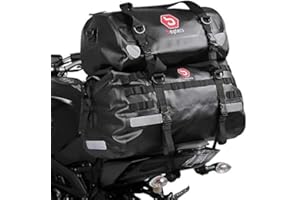 Bagtecs Sacoche de Selle arrière XB50 + XF30 pour Moto Custom Special CB13747