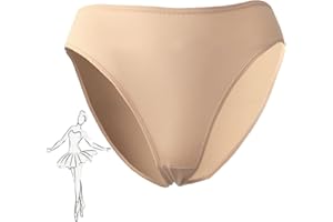 Holimaid Girls Knickers for Dance Ballet Underwear High Cut Cotton Breathable Seamless Comfortable Underwear for Active Lifestyles
