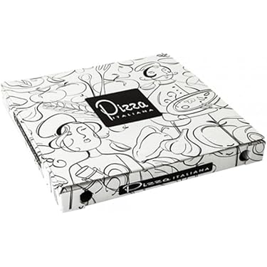 Scatola Pizza 33x33x3.5 Cm - Per Asporto, Chiusura Italiana, 100 Pezzi - Foto 7