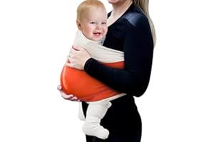 Casenly Tragetuch Baby, Baby Tragetuch Neugeborene Ergonomische Babytrage Elastisches Baby Wraps Carrier Mama's Bonding Comforter Ring Sling für Neugeborenes und Kleinkinder
