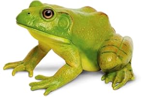 Safari Ltd. Incredible Creatures Żaba Byk Figurka Zabawki dla Chłopców i Dziewcząt - Od 18 Miesięcy
