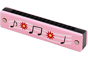 VAEIORP 1 pcs Armónica de Dibujos Animados para Viños Armónica Juguete de Armónica para Niños Adecuado para Principiantes Festival Regalos para Niños