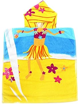 Highdas Kinder Bad Handtuch Baby Kinder Kapuzen Poncho Baumwolle 50 * 100cm