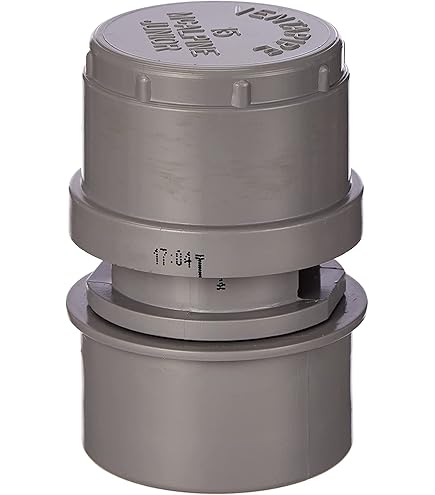 Aeratore Per Tubi Di Scarico DN 50 - Ventilazione Per Fognature, Grigio, Facile Da Montare - Foto 3