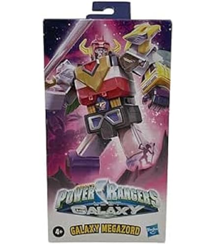 Mighty Morphin Power Rangers Megazord Galaxy: Figura Da Collezione 7 Pollici