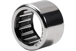 Othmro HK1816 - Cuscinetti a rullini a tazza, estremità aperta, diametro foro 18 mm, diametro 24 mm, larghezza 16 mm, confezione da 1