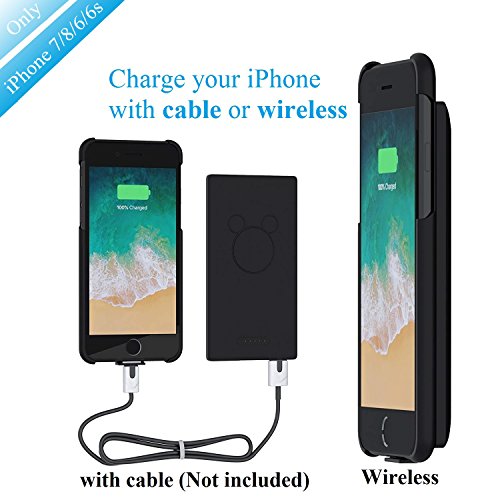 AOTINA 4000 mAh Coque Batterie iPhone 7 8 6 6s Magnetic Cas de Charge sans Fil Ultra Mince tui de Chargeur de Batterie Prolong e Portable tui de Charge de Protection Coque Batterie pour iPhone 8 iPhone7 iPhone6 6s 4 7 pouces -Noir reviews AOTINA 4000 mAh Coque Batterie iPhone 7 8 6 6s Magnetic Cas de Charge sans Fil Ultra Mince tui de Chargeur de Batterie Prolong e Portable tui de Charge de Protection Coque Batterie pour iPhone 8 iPhone7 iPhone6 6s 4 7 pouces -Noir