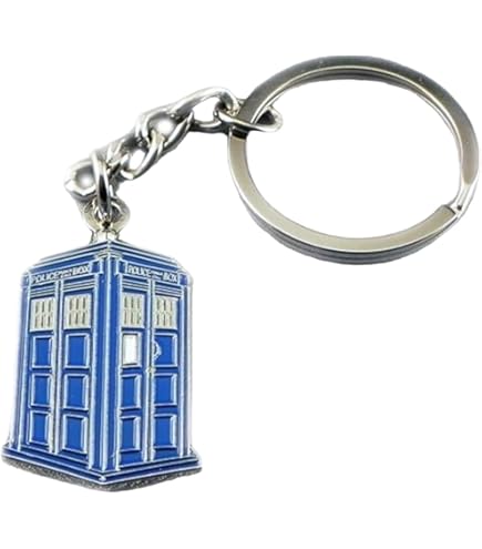 Pyramid International RK38106C Doctor Who TARDIS Keyring, 60 x 80