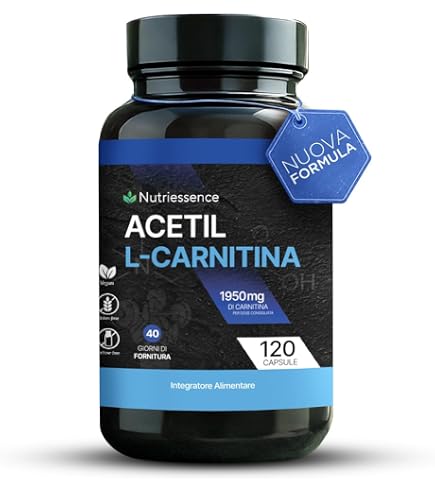 Vitamintrend Acetil-L-Carnitina 750 mg, 180 capsule, ad alto dosaggio,  integratore alimentare vegano senza stearato di magnesio, prodotto in  Germania : Amazon.it: Salute e cura della persona