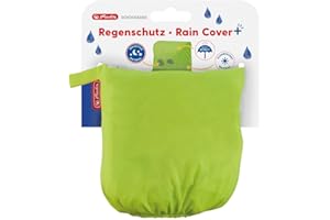 Herlitz 50033218 Housse de pluie pour cartable Jaune 16,5 x 14 x 4,5 cm, multicolore, 16.5 x 14 x 4.5 cm, Housse de pluie