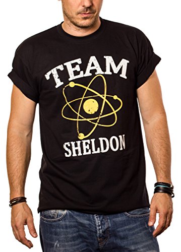 Camiseta Friki Hombre Team Sheldon Big Bang Theory L