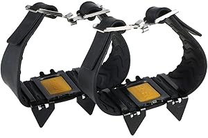 Raponi Per Scarponi Con 24 Denti Ghiaccio Neve Trazione Tacchetti - Foto 3