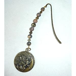 Lesezeichen MOND - Leopard Skin - braun