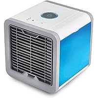 ON9 TRADING Mini Air Cooler Portable Air Conditioner Air Cooler with Water Cooling Room Dehumidifier, USB Air…