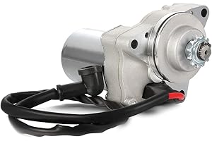 ANCLLO Motor de arranque eléctrico 3 pernos para ATV Quad Dirt Bikes Go Karts 50 cc, 70 cc, 90 cc, 110 cc, 125 cc