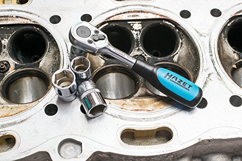 HAZET Umschaltknarre (6,3 mm (1/4 Zoll) Vierkant, 20 Zähne, nur 115 mm kurz) 863P - 2