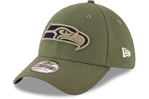 New Era Seattle Seahawks 39thirty Stretch Cap On Field 2018 Salute To Service