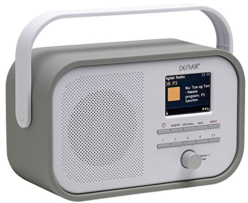 Preisvergleich Produktbild Denver Digital Radio DAB-40 in grau