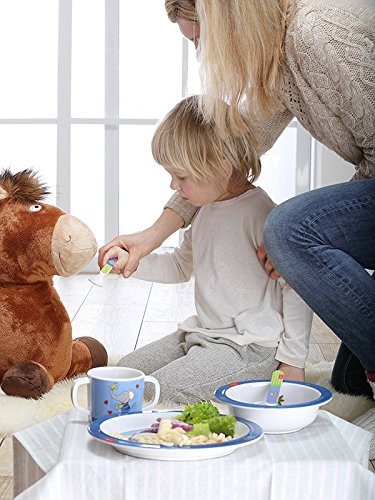 sigikid, Mädchen und Jungen, Melamin-Set, Teller/Schüssel/Tasse - 2