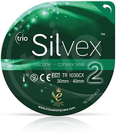 Trio Silvex 2 ostomy Seal (30-40mm)- TR1030CX- (Box of 10)