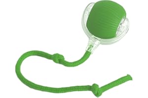 DUBBULON Pelota Eléctrica Para Gatos - Bola Inteligente Con Ruedas Automáticas | Juguetes Interactivos Para Gatos De Interior | Pelota Interactiva Para Perros | Disponible Para Todos Los Suelos Y Alfombras