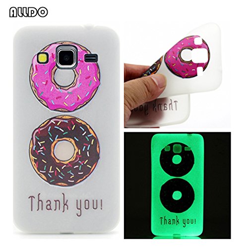 AllDo Funda Silicona para Samsung Galaxy Core Prime G360 Carcasa Protectora Caso Suave TPU Soft Silicone Case Cover Bumper Funda Ultra Delgado Carcasa Flexible Ligero Caja Anti Rasgu  os Casco Anti Choque - Galletas Preciosas