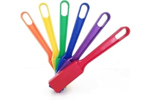 DACEFLOY Herramienta de colección de varitas magnéticas de bingo para clips de papel, clavos, tornillos, alfileres, conceptos magnéticos, suministros de juego escolar en casa (6 paquetes)