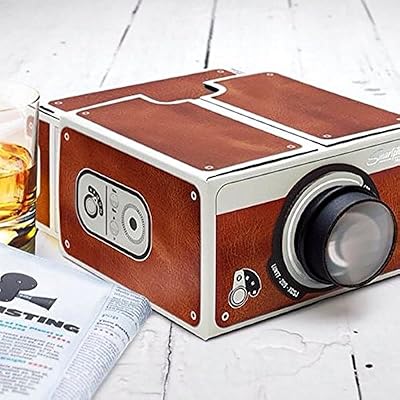 Luckies of London LUKPRO2 Projecteur portable pour Smartphone 2.0 Lo-Fi Marron