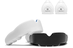 Musivon Mundschutz boxen kinder 5-8 jahre (2 Stück) Sport Mundschutz für Boxen Kampfsport Mma Hockey Football Muay tha Ice Hockey