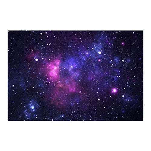 Vliestapete – Top 6 hochwertige Motive zur Auswahl – Fototapete Breit Vlies Tapete Wandtapete XXL Wandbild Foto 3D Fototapete Wohnzimmer Schlafzimmer Kinderzimmer, Größe HxB: 320cm x 480cm; Motiv: Galaxie - 2