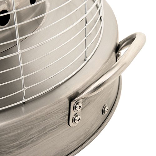 Zelsius – Edelstahl Gas Heizstrahler Freiluftheizung Terrassenheizer 13,5 KW, Ø 43 x (H) 152 cm - 3