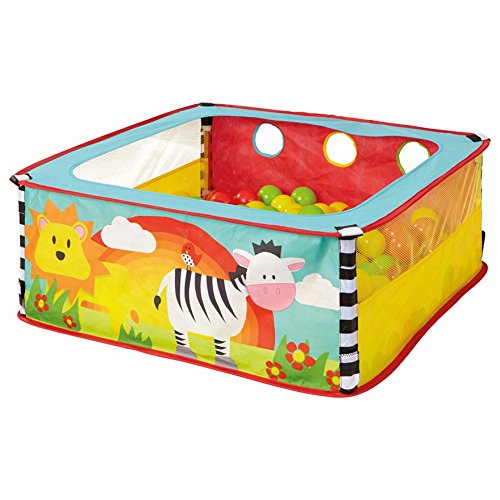 World's Apart A-Zebra Square Sensory Ball Pit